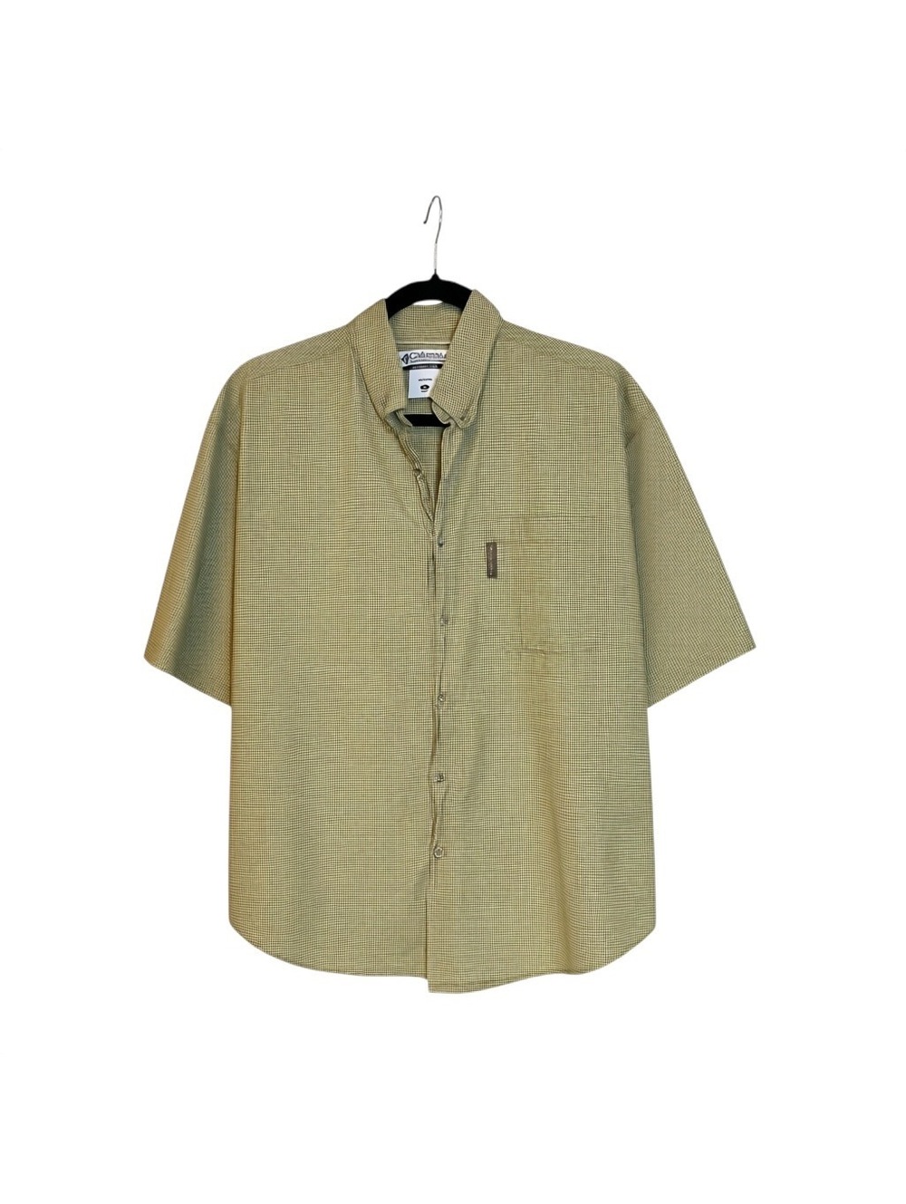 Columbia Sportswear Men's Large Short Sleeve Button-Up Shirt